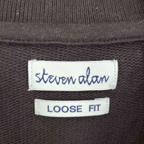 スティーブンアラン Steven Alan 23SS LOWGG CTN LONG SLEEVE コットンニットポロ メンズ JPN:S