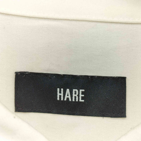ハレ HARE レース切替 ショートスリーブ シャツ メンズ FREE