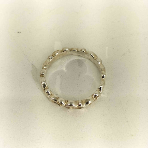 アクアシルバー AQUA SILVER デザインリング レディース 約14号