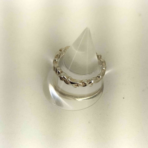 アクアシルバー AQUA SILVER デザインリング レディース 約14号