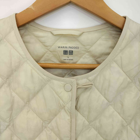 ユニクロ UNIQLO パフテックキルティングジャケット ウォームパデッド レディース JPN:L