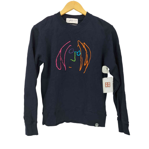 シップス SHIPS コットンフロント刺繍クルーネックスウェット レディース JPN:S