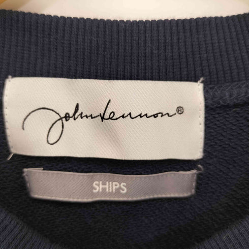 シップス SHIPS コットンフロント刺繍クルーネックスウェット レディース JPN:S
