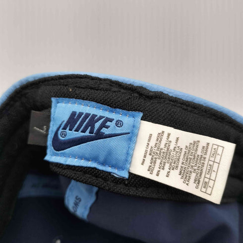 ナイキ NIKE スウッシュ ロゴ 刺繍 つば先 レザー アクリル ウール 6パネル キャップ メンズ 7