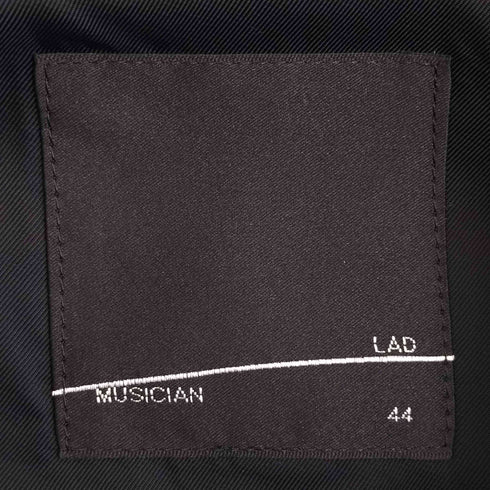 ラッドミュージシャン LAD MUSICIAN 23AW RIDERS JACKET ライダースジャケット メンズ JPN:44