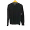 スカルロゴ アクリルニット ダメージ加工 メンズ import:XXL