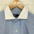 ポロバイラルフローレン Polo by RALPH LAUREN 襟切替 ストライプL/Sシャツ メンズ 15 1/2-34