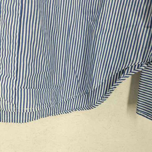 ポロバイラルフローレン Polo by RALPH LAUREN 襟切替 ストライプL/Sシャツ メンズ 15 1/2-34