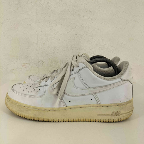 ナイキ NIKE AIR FORCE 1 LOW - WHITE/WHITE メンズ JPN:26