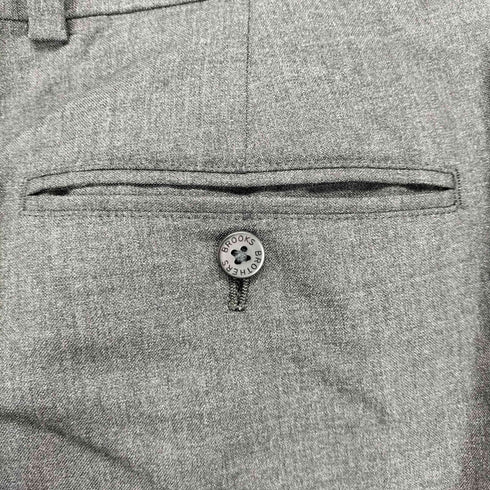 ブルックスブラザーズ 346 BROOKS BROTHERS ノータックウールスラックスパンツ メンズ 33