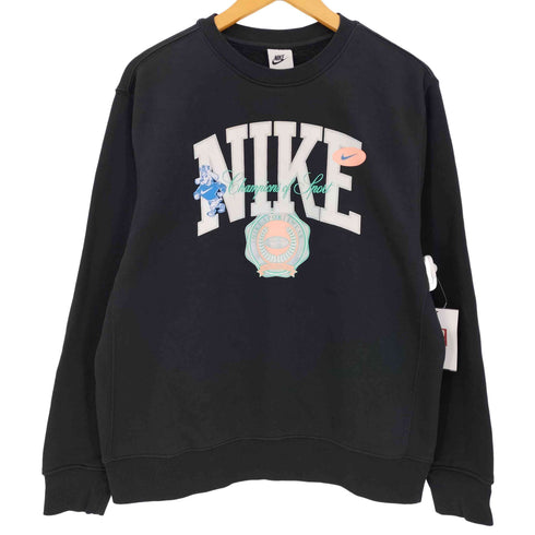 ナイキ NIKE AS M NSW BB FLC CREW VARSITY BLACK メンズ import:M