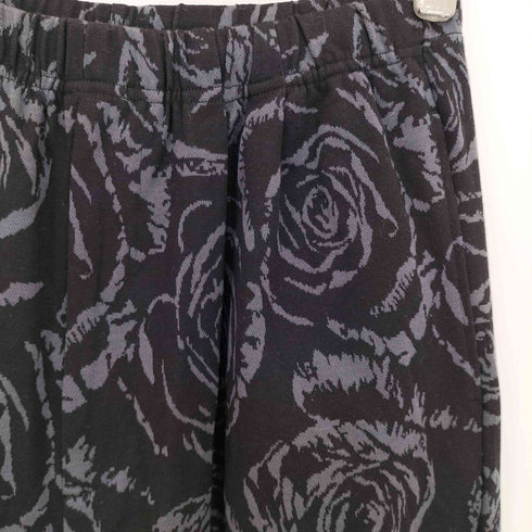 ラッドミュージシャン LAD MUSICIAN 24AW Cotton Jersey Rose Jacquard Track PT ローズ 2タック トラックパンツ メンズ JPN:44