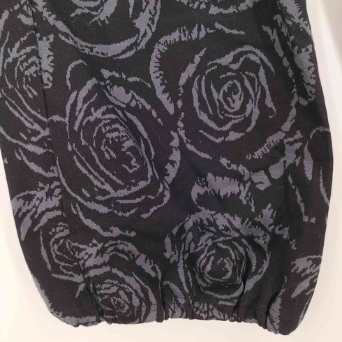 ラッドミュージシャン LAD MUSICIAN 24AW Cotton Jersey Rose Jacquard Track PT ローズ 2タック トラックパンツ メンズ JPN:44