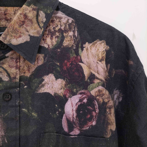 ラッドミュージシャン LAD MUSICIAN 23SS PAINT FLOWER BIG SHIRT フラワープリントシャツ メンズ JPN:44