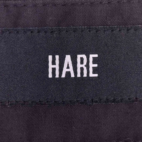ハレ HARE レースアップデザイン ワイドスラックス メンズ FREE