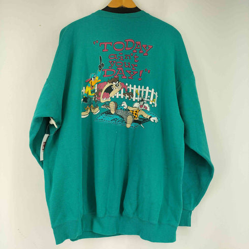 90s USA製 キャラクタープリントクルーネックスウェット メンズ 3XL