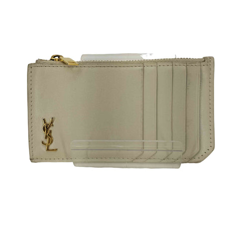 サンローランパリ SAINT LAURENT PARIS ロゴ刻印 カードケース レディース