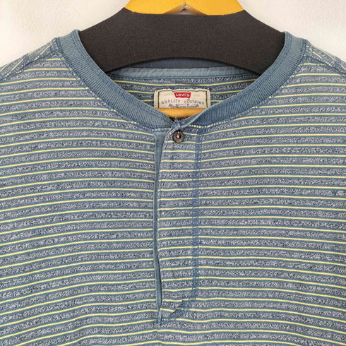 リーバイス Levis 90s ヘンリーネックボーダーTシャツ メンズ JPN:XL
