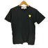 プレイコムデギャルソン PLAY COMME des GARCONS 24SS AD2024 金ハートワッペン S/S TEE レディース JPN:XS