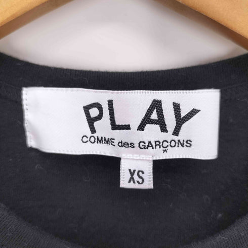 プレイコムデギャルソン PLAY COMME des GARCONS 24SS AD2024 金ハートワッペン S/S TEE レディース JPN:XS