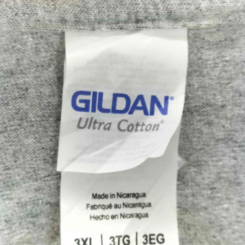ギルダン GILDAN 企業ロゴプリント オーバーサイズTシャツ メンズ 3XL