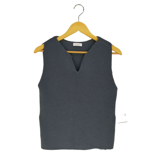 ビューティーアンドユースユナイテッドアローズ BEAUTY & YOUTH UNITED ARROWS スリットネックノースリーブニットプルオーバー レディース
