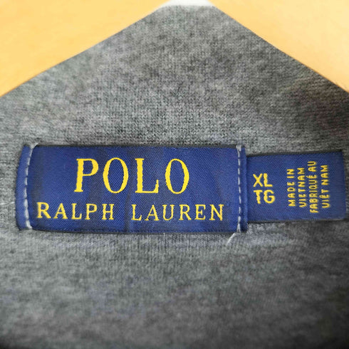 ポロラルフローレン POLO RALPH LAUREN ポニー刺繍 ハーフジップスウェット メンズ XL