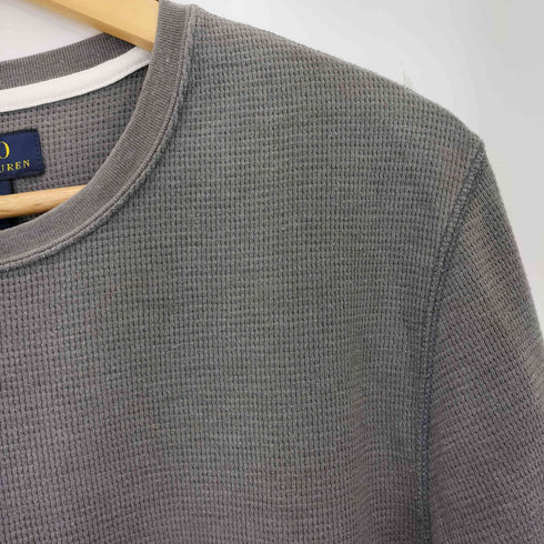 ポロラルフローレン POLO RALPH LAUREN ポニー刺繍 サーマル クルーネックTシャツ メンズ import:M