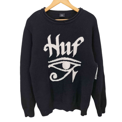 ハフ HUF HORUS JACQUARD SWEATER メンズ JPN:M