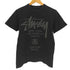 ステューシー Stussy NEW YORK LOS ANGELES TOKYO 両面プリント コットン クルーネック Tシャツ レディース import:S