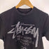 ステューシー Stussy NEW YORK LOS ANGELES TOKYO 両面プリント コットン クルーネック Tシャツ レディース import:S