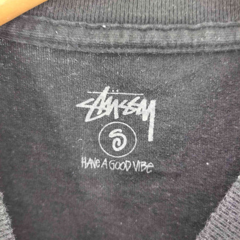 ステューシー Stussy NEW YORK LOS ANGELES TOKYO 両面プリント コットン クルーネック Tシャツ レディース import:S