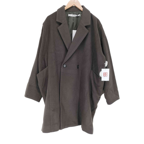 バージズブルック BASISBROEK 23AW メルトンウールオーバーコート レディース 46