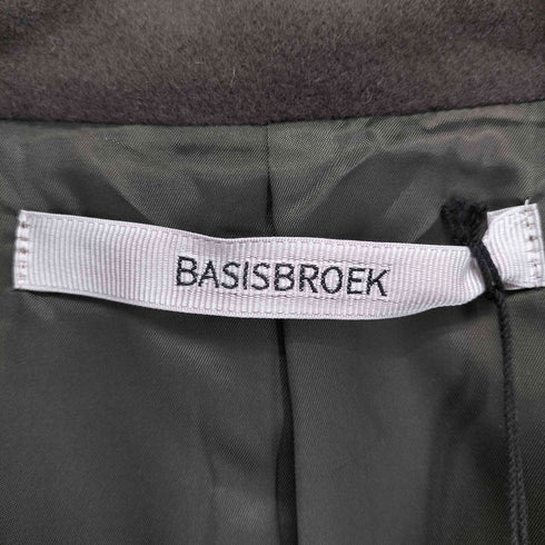 バージズブルック BASISBROEK 23AW メルトンウールオーバーコート レディース 46