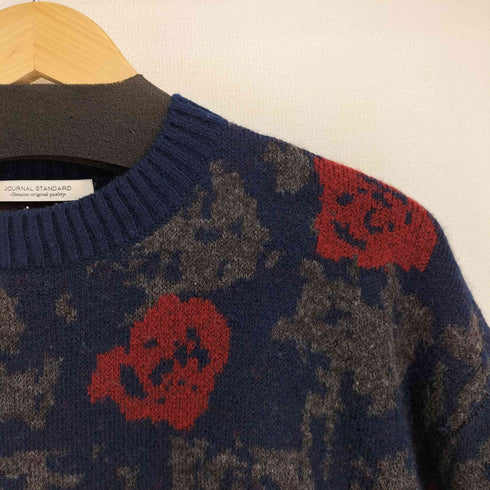 ジャーナルスタンダード JOURNAL STANDARD 21AW ジャガードクルーネックニット メンズ FREE