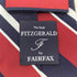 フェアファクス FAIRFAX The Style FITZGERALD ストライプネクタイ メンズ