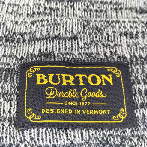 バートン BURTON ロゴ刺繍ニット帽 メンズ
