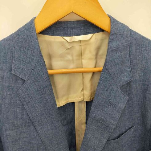 ポールスミスコレクション Paul Smith COLLECTION リネン シャンブレー 2B テーラードジャケット メンズ import:M