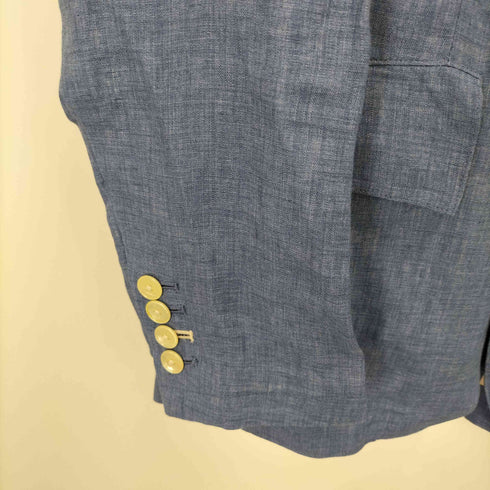 ポールスミスコレクション Paul Smith COLLECTION リネン シャンブレー 2B テーラードジャケット メンズ import:M