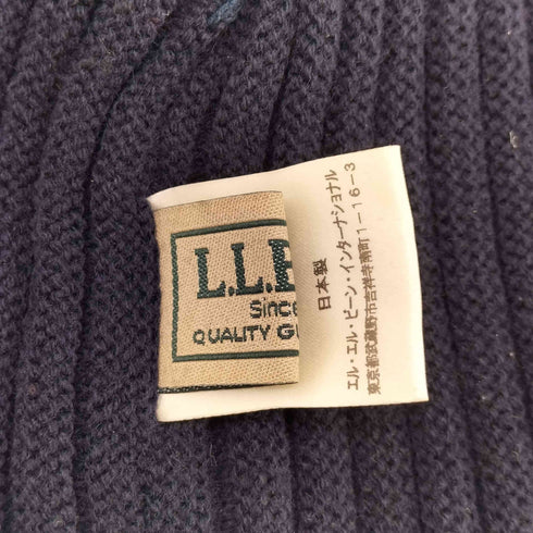 エルエルビーン L.L.Bean 00s 刺繍ロゴ ニット帽 メンズ