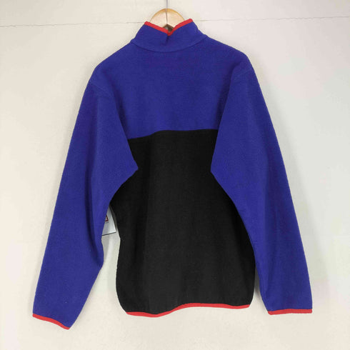 パタゴニア patagonia 80~90S MADE IN USA マルチカラーハーフボタンフリース メンズ L