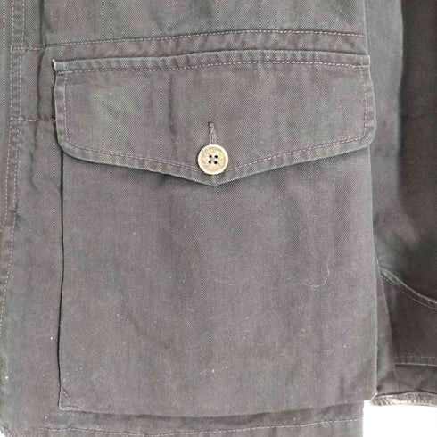 ポロバイラルフローレン Polo by RALPH LAUREN レザーガンパッチデザインハンティングジャケット メンズ 44R