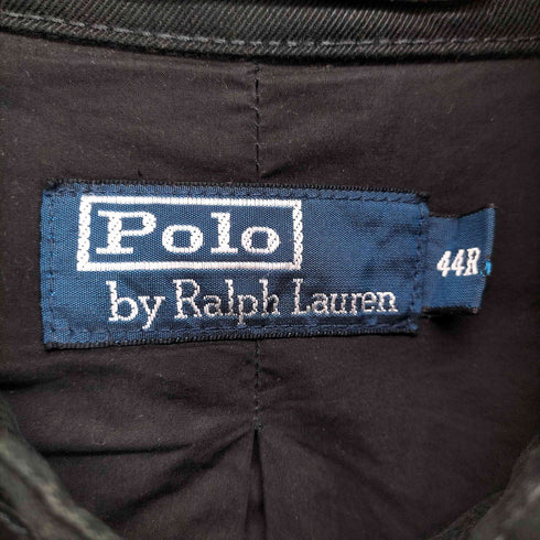 ポロバイラルフローレン Polo by RALPH LAUREN レザーガンパッチデザインハンティングジャケット メンズ 44R