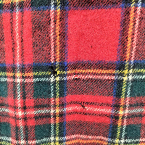エルエルビーン L.L.Bean イングランド製 ウールチェックストール レディース
