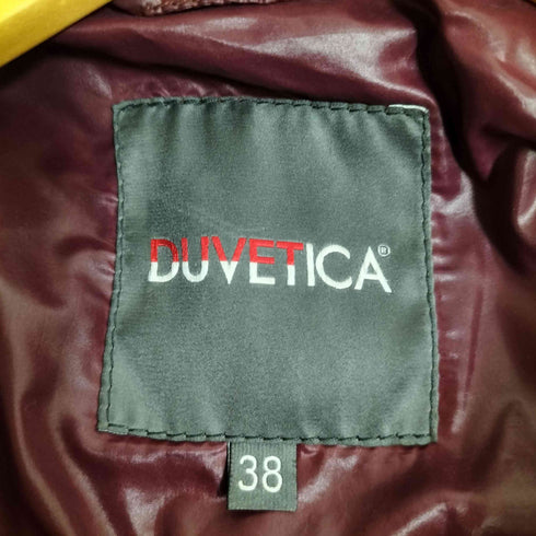デュベティカ DUVETICA KAPPA フィンラクーンファー ダウンコート レディース 38