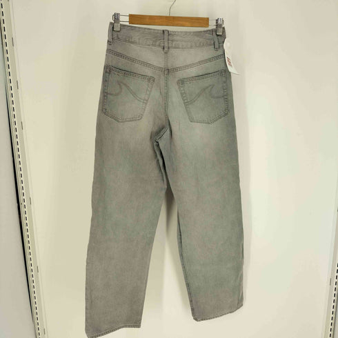 シールームリン Sea Room lynn コットン ダメージ加工 ジップフライ デニム パンツ レディース 25INCH