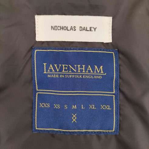 ラベンハム LAVENHAM Quilted Scarf キルティングマフラー メンズ