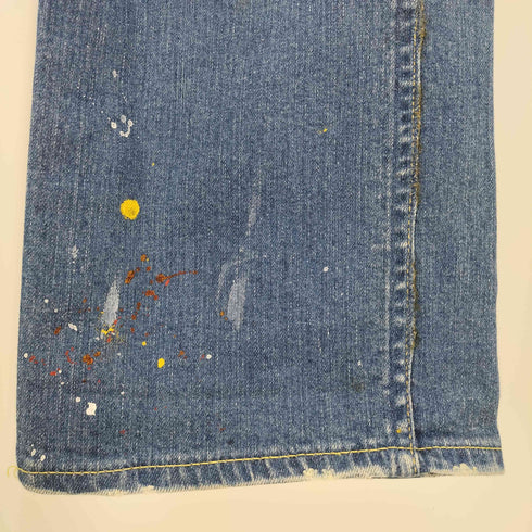 ティーエムティー TMT リペア&ペイント 加工 デニム メンズ JPN:L