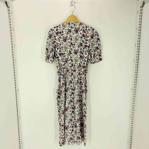 SL FASHIONS USA製 花柄ワンピース レディース US:12