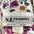 SL FASHIONS USA製 花柄ワンピース レディース US:12